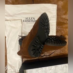 Allen Edmonds Men’s Graham Brown Snuff Suede Chukka Boots.